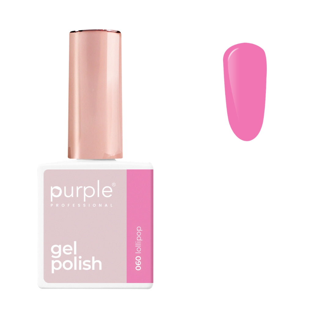 PURPLE - Rose Gel Nail Polish 10ml (New Pack)