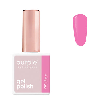 PURPLE - Rose Gel Nail Polish 10ml (New Pack)