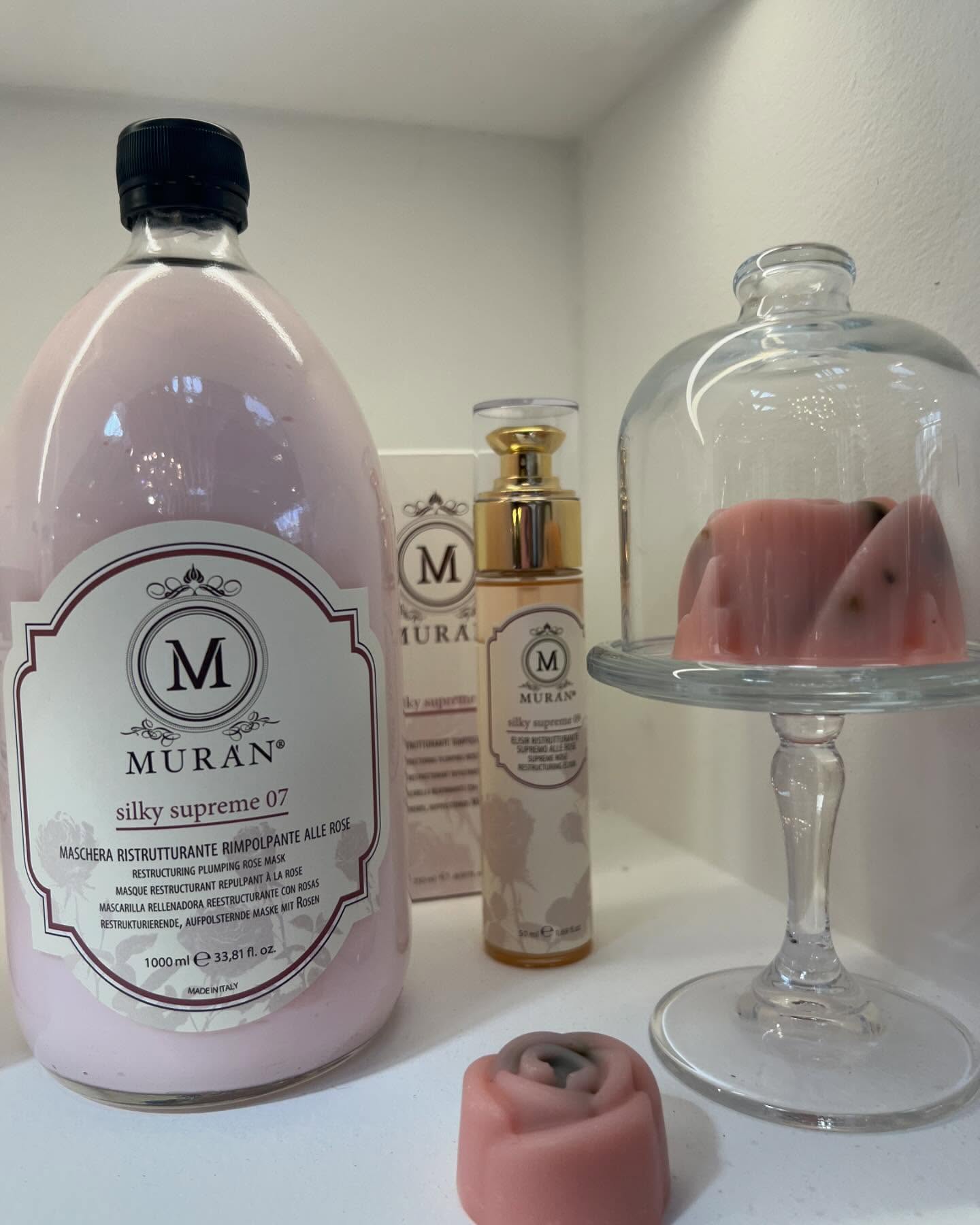 MURÀN – Shampoo Silky SUPREME 01 Preenchedor e Reestruturante 1000ml