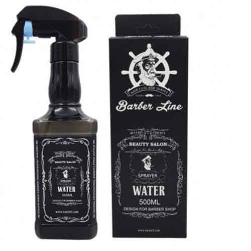 EUROSTIL – Borrifador Pulverizador Spray Agua Barber Line Whisky cor/Cinza 650ml - 06999