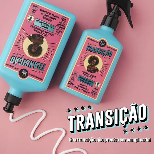 LOLA - Kit Transição - Creme Texturizador + Água de Coco