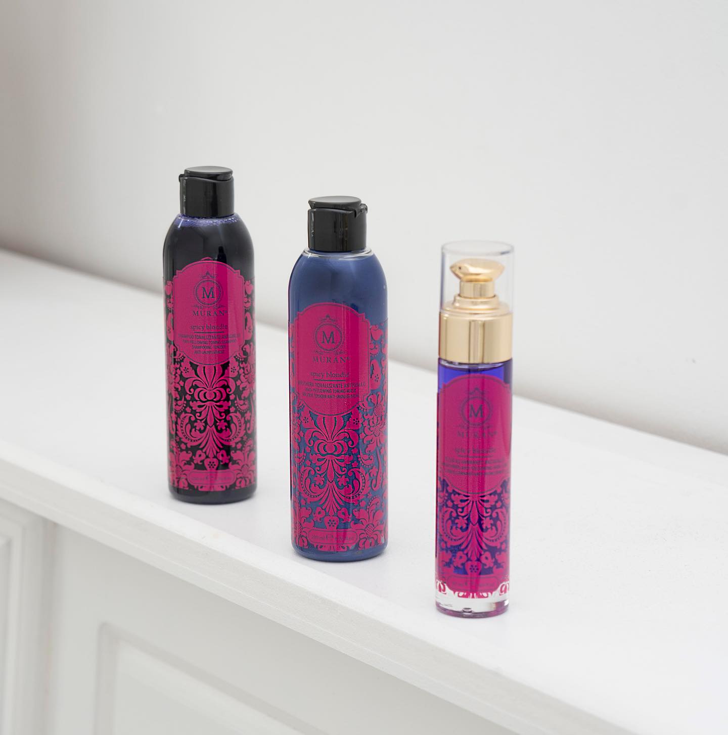 MURÀN – Shampoo Spicy Blondie Tonalizador Anti-Amarelo 200ml