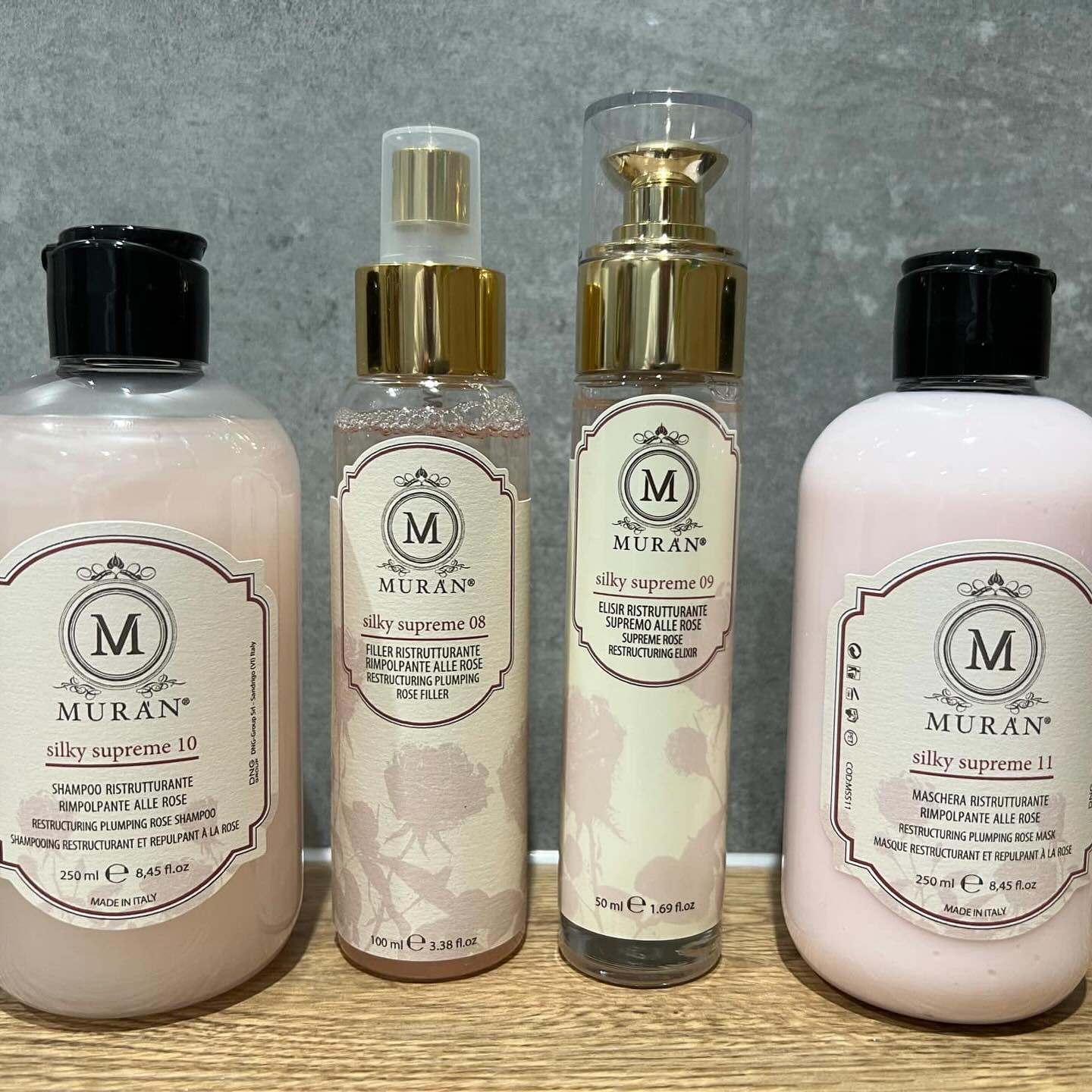 MURÀN – Máscara Silky SUPREME 11 Preenchedora e Reestruturante 250ml