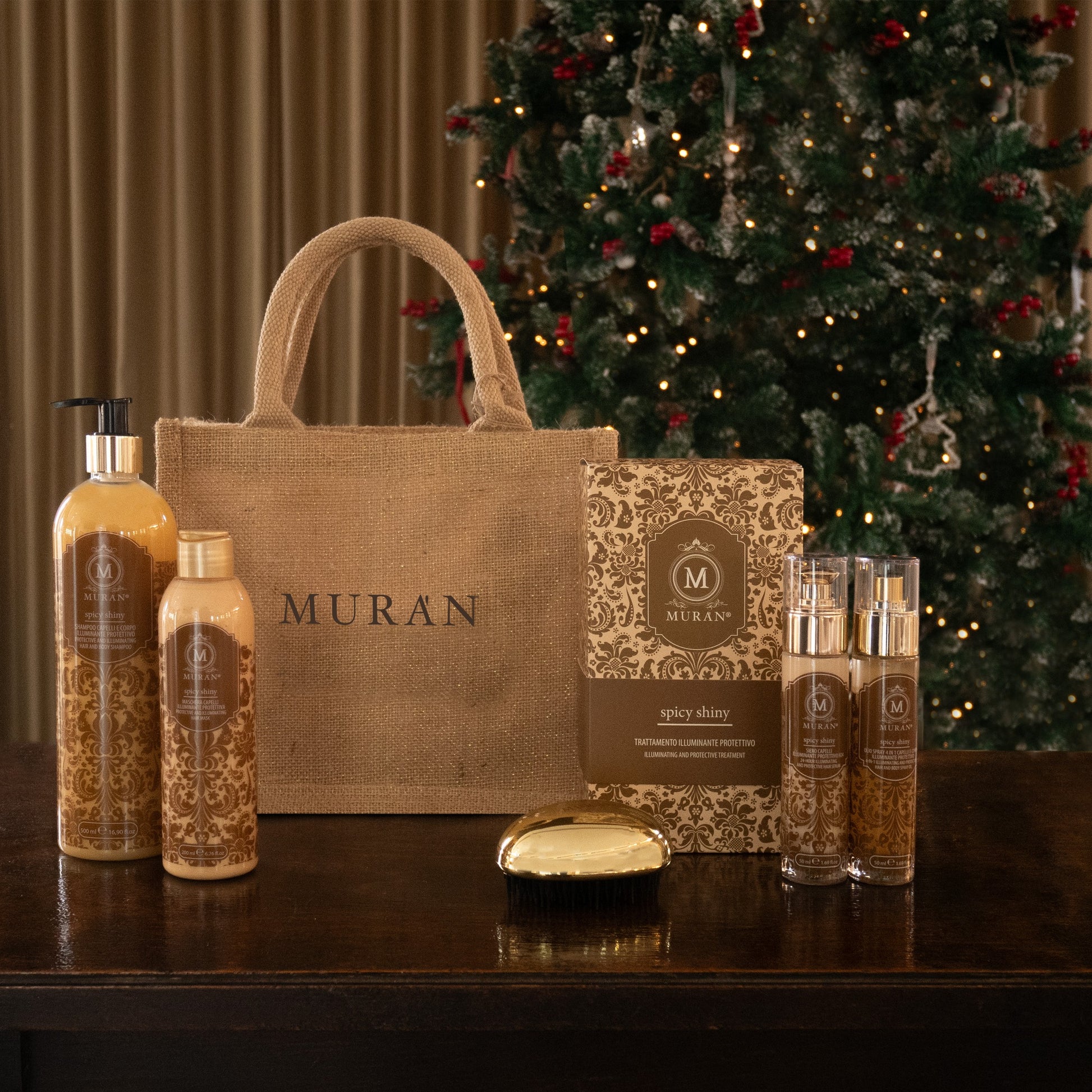 MURÀN – Shampoo Spicy Shiny, Protetor e Iluminador 200ml