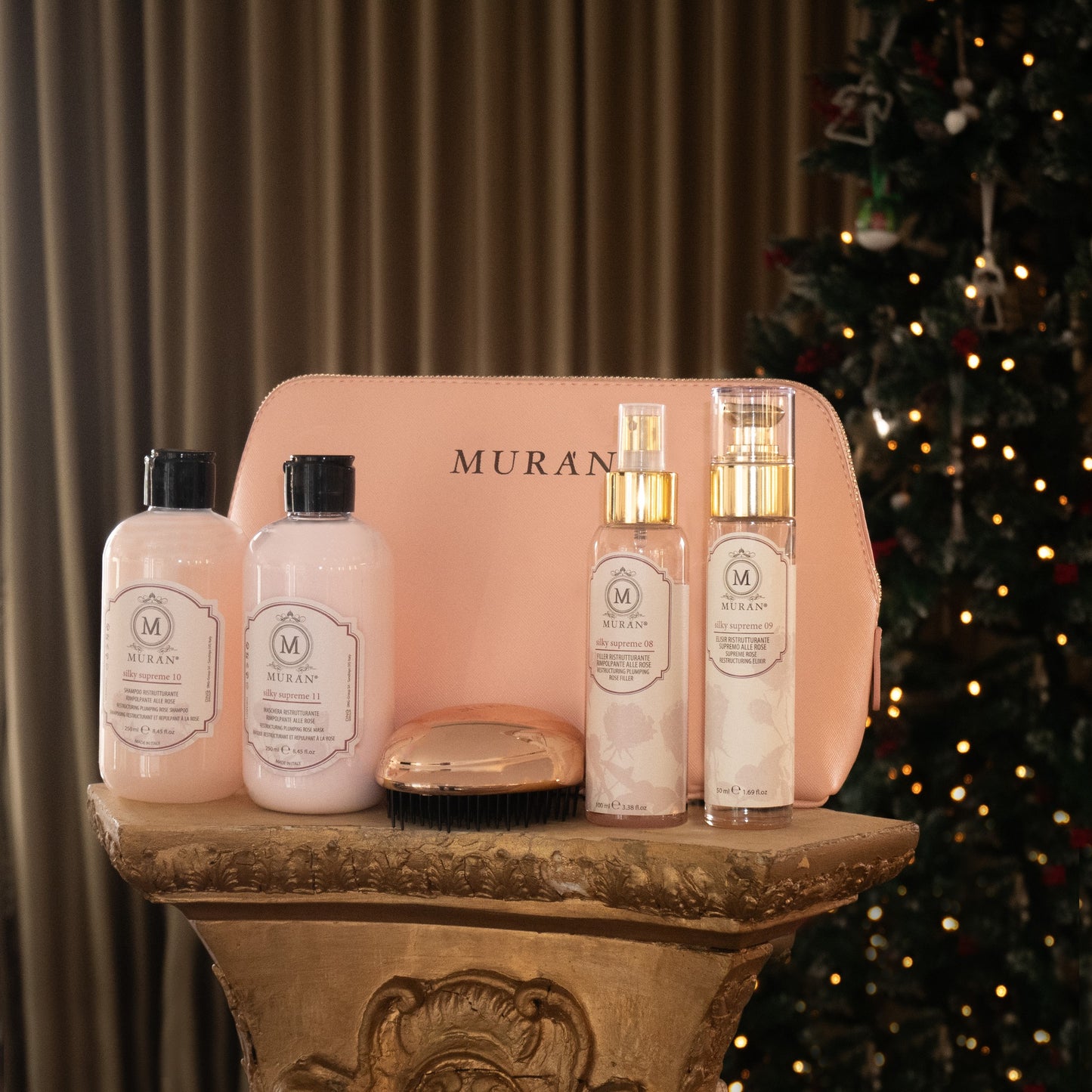 MURÀN – Shampoo Silky SUPREME 10 Preenchedor e Reestruturante 250ml