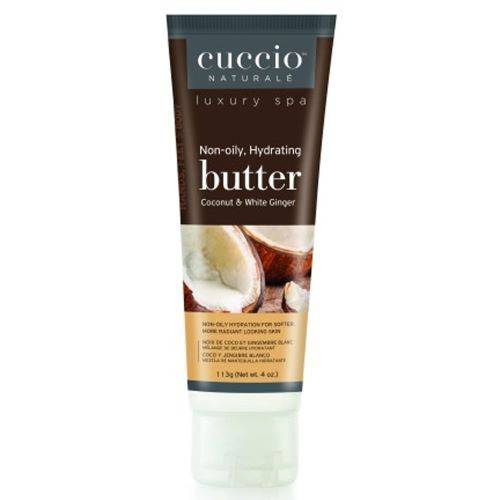 CUCCIO – Manteiga Hidratante Tubo Butter Coconut & White Ginger 113g Cuccio (3380)