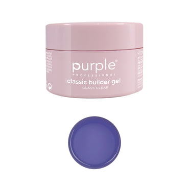 PURPLE - Gel de Construção Classic 50gr Glass Clear - P2716