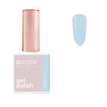 PURPLE - Blue Gel Nail Polish 10ml (New Pack)