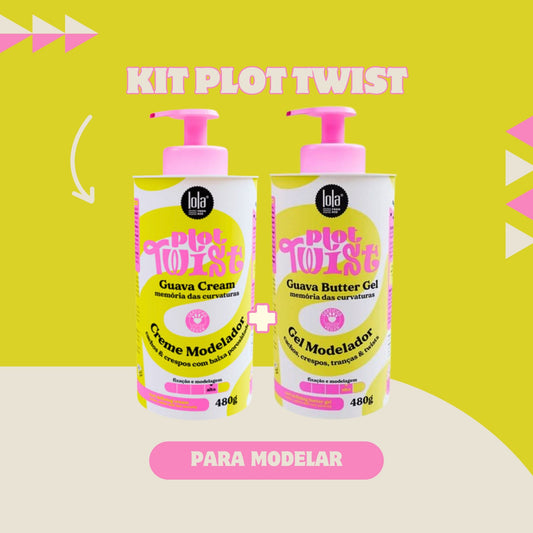 LOLA - Kit Plot Twist - Gel Modelador + Creme Modelador