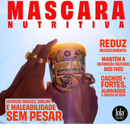 LOLA - Kit Bossa - Shampoo 500ml + Máscara 450gr