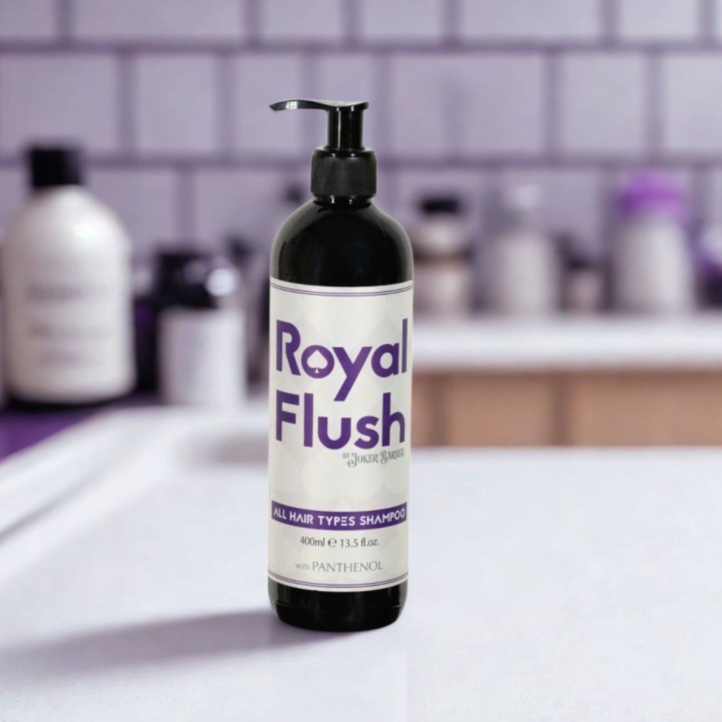 ROYAL FLUSH - Shampoo Todo o tipo de Cabelos 400ml