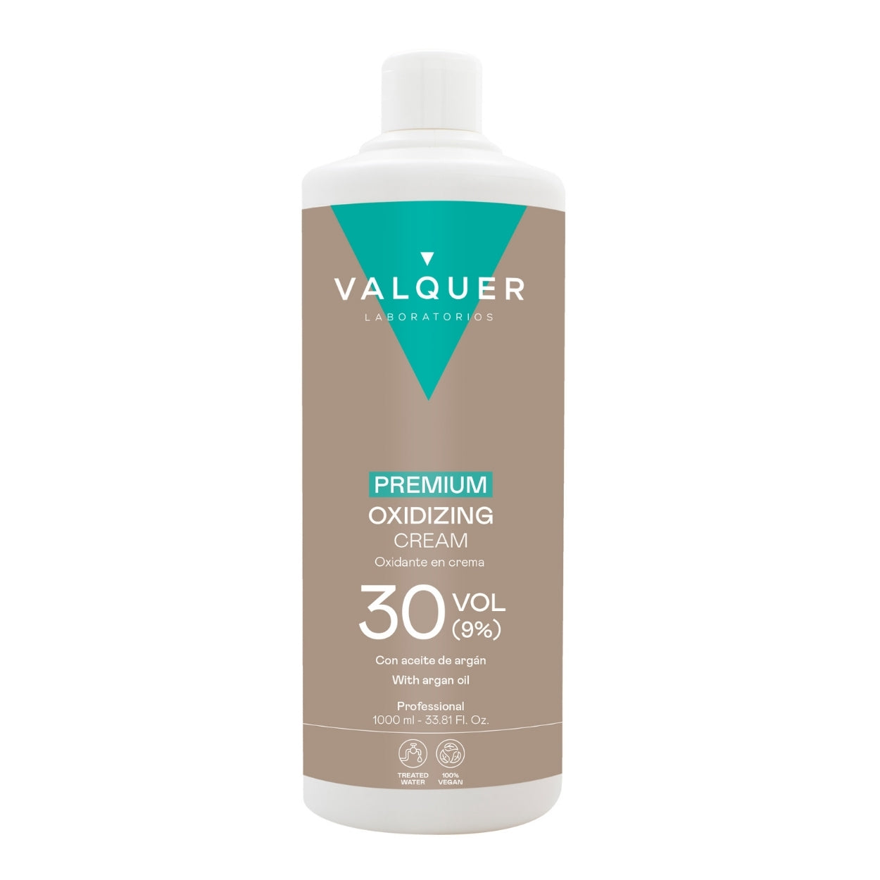 VALQUER - Oxidante Premium c/Arganoil Ultra-Cremoso 30Vol (9%) 1000ml