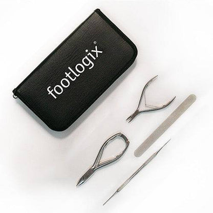 FOOTLOGIX – Kit 4 Utensilios Precisão Pedicure