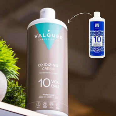 VALQUER - Oxidante Premium c/Arganoil Ultra-Cremoso 10Vol (3%) 1000ml