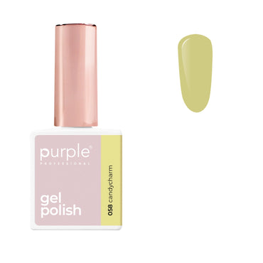 PÚRPURA - Esmalte Semipermanente Amarillo 10ml (Nuevo Envase)