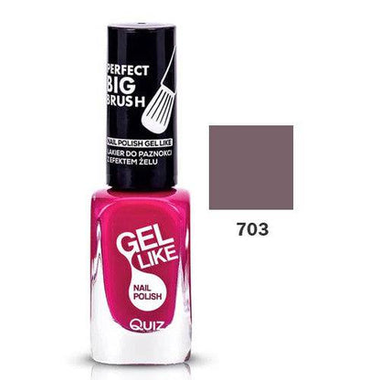 QUIZ – Like Gel Verniz de Unhas 10ml 703