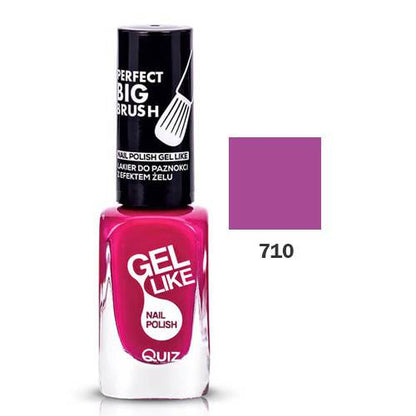 QUIZ – Like Gel Verniz de Unhas 10ml 710