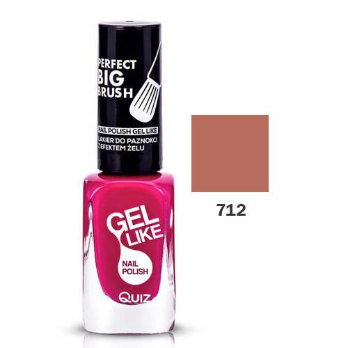 QUIZ – Like Gel Verniz de Unhas 10ml 712