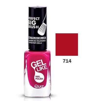 QUIZ – Like Gel Verniz de Unhas 10ml 714