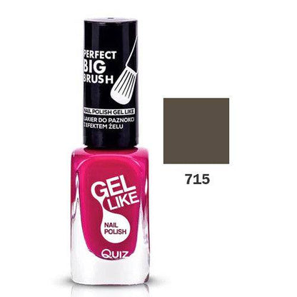 QUIZ – Like Gel Verniz de Unhas 10ml 715