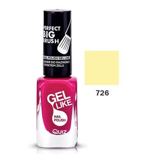 QUIZ – Like Gel Verniz de Unhas 10ml 726