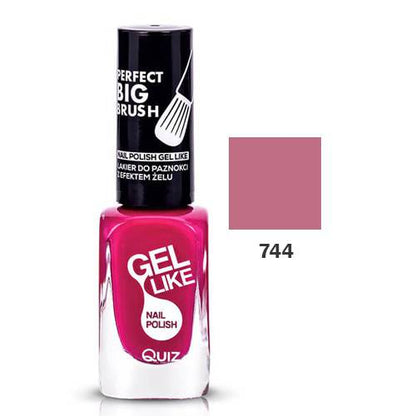 QUIZ – Like Gel Verniz de Unhas 10ml 744