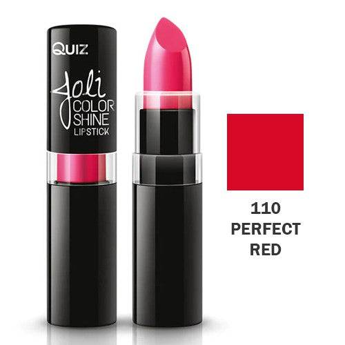 QUIZ – Batom Longa Duração Joli Brilho 3,6g Nº110 Perfect Red