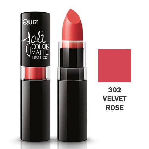 QUIZ – Batom Longa Duração Joli Mate 3,6g Velvet Rose