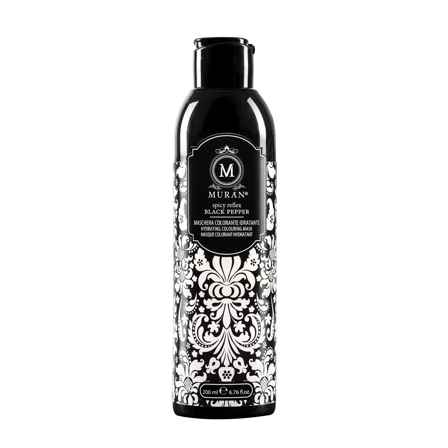 MURÀN – Máscara Cor Spicy Reflex Preta Pimenta Preta 200ml