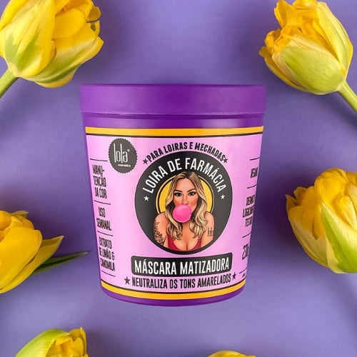 LOLA - Loira de Farmácia - Máscara Matizadora 230gr