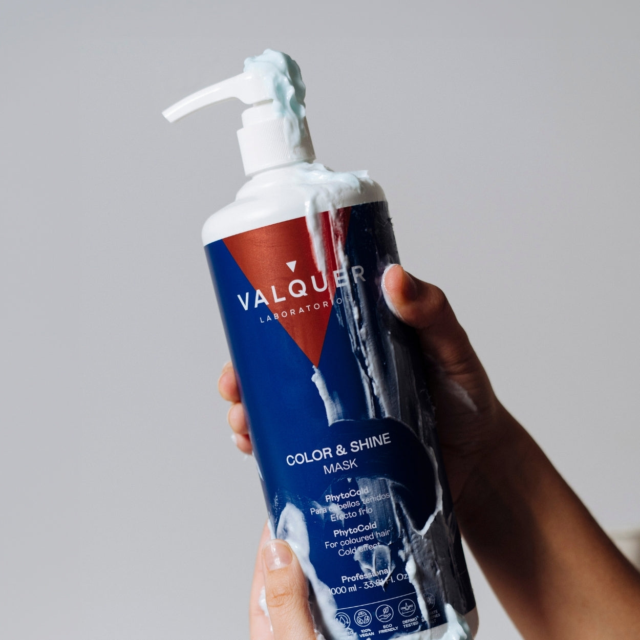 VALQUER - Shampoo 0% Cabelos Pintados Cor e Brilho 1000ml
