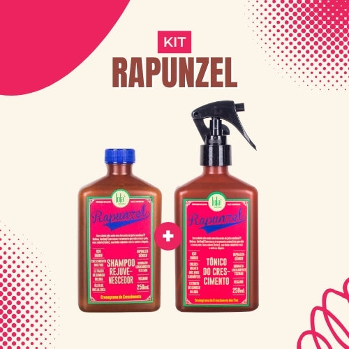 LOLA - Kit Rapunzel - Shampoo 250ml+ Tónico Crescimento 250ml