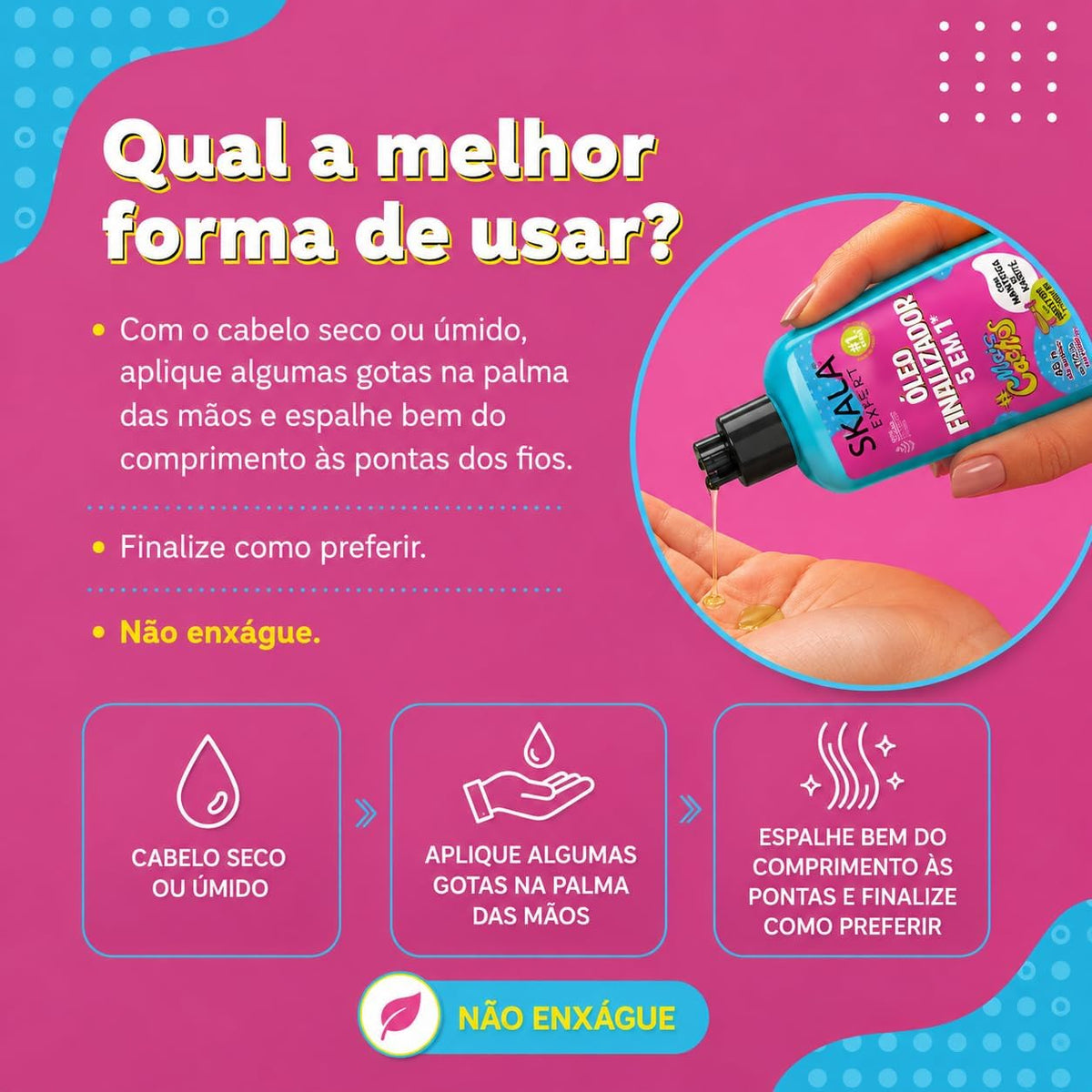 SKALA - Hair Oil #MORE CURLS - 90ml
