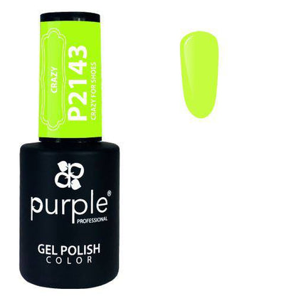 PURPLE - Verniz Gel Verdes 10ml Crazy for Shoes - P2143