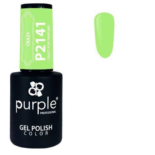 PURPLE - Verniz Gel Verdes 10ml Crazy for Parfums - P2141