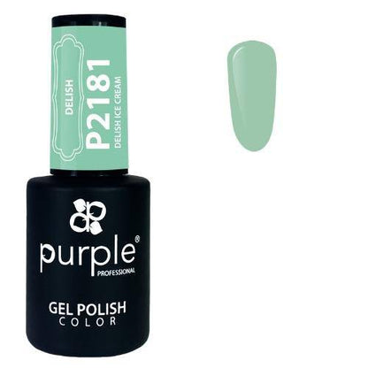 PURPLE - Verniz Gel Verdes 10ml Delish Ice Cream - P2181