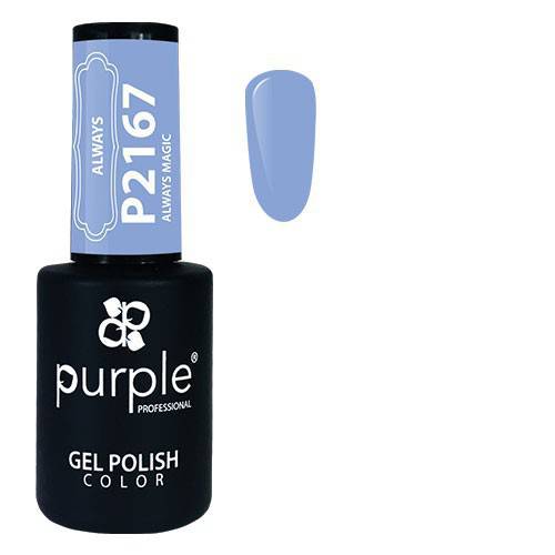 PURPLE - Verniz Gel Azuis 10ml Always Magic - P2167