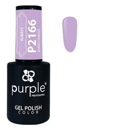 PURPLE - Verniz Gel Violetas 10ml Always Famous - P2166