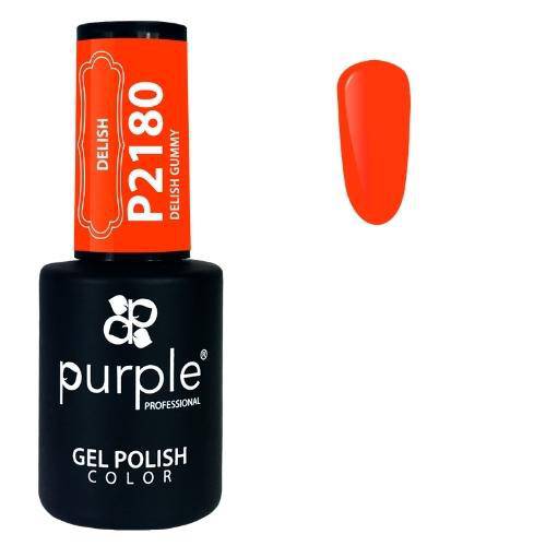 PURPLE - Verniz Gel Laranjas 10ml Delish Gummy - P2180