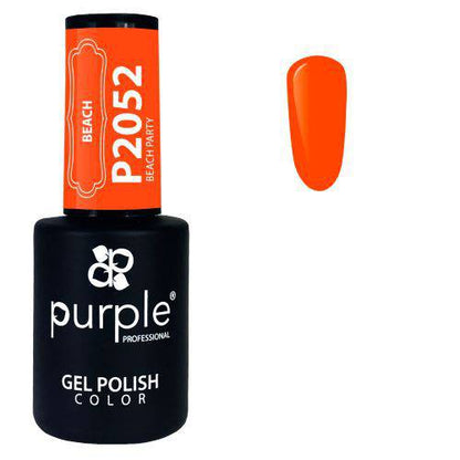 PURPLE - Verniz Gel Laranjas 10ml Beach Party - P2052