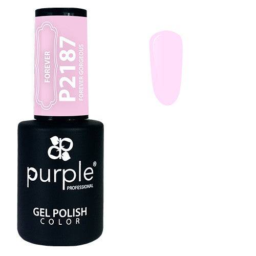 PURPLE - Verniz Gel Rosas 10ml Forever Gorgeous - P2187