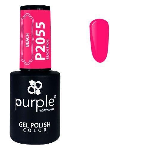 PURPLE - Verniz Gel Rosas 10ml Beach Bikini - P2055