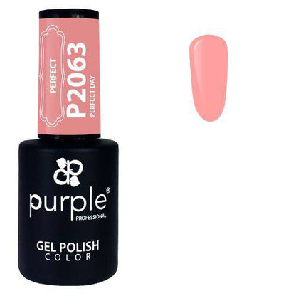 PURPLE - Verniz Gel Rosas 10ml Perfect Day - P2063