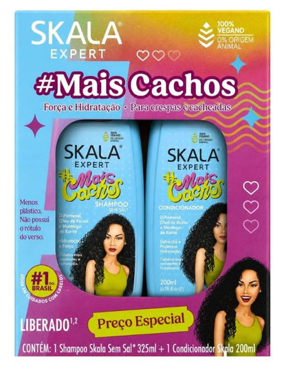 SKALA - KIT SH + COND MAISCACHOS 325/200ML
