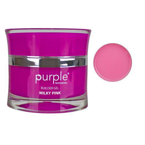 PURPLE - Gel de Construção 50gr Milky Pink - P236