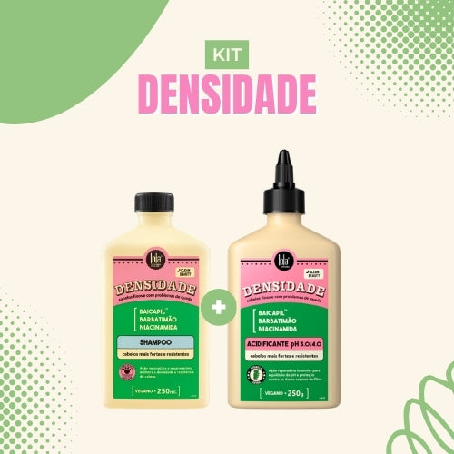 LOLA - Kit Densidade - Shampoo 250ml  + Acidificante 25ml