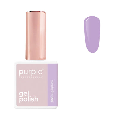 PURPLE - Violet Gel Nail Polish 10ml (New Packaging)