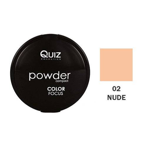 QUIZ – Pó Compacto Color Focus Powder com Espelho VEGAN 12g 02