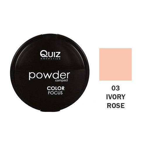 QUIZ – Pó Compacto Color Focus Powder com Espelho VEGAN 12g 03