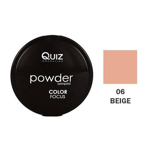 QUIZ – Pó Compacto Color Focus Powder com Espelho VEGAN 12g 06